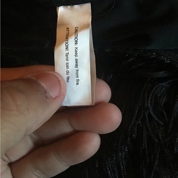 Flashy Flapper plus size 18-20 black dress & headband Halloween costume NEW - Picture 10 of 11